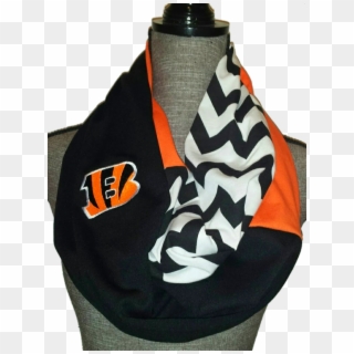 Cincinnati Bengals Infinity Scarf With Embroidered - Scarf Clipart