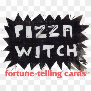 Pizza Witch Fortune Telling Cards - Yorkshire Evening Post Clipart