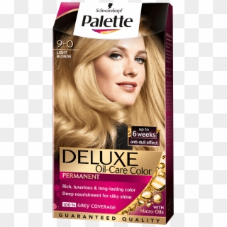 Palette Com Deluxe Baseline 9 0 Light Blonde - Palette Hair Color Light Brown Clipart