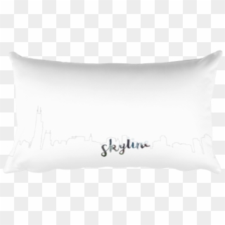 Rectangular Pillow - Chicago Skyline - Cushion Clipart