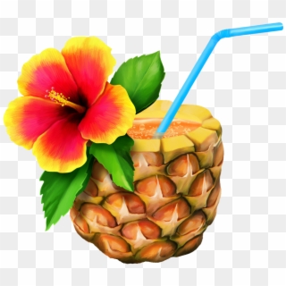 Download Clipart - Hawaiian Pineapple Png Transparent Png