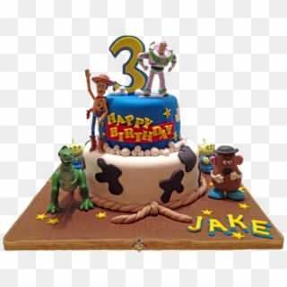 Com Is The World's Largest Cake Community For Cake - Toy Story Characters Cake Clipart