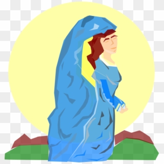 Mary The Mother Of God Svg Clip Arts 570 X 594 Px - Png Download