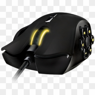 Best Gaming Mouse - Razer Naga Hex Red Clipart