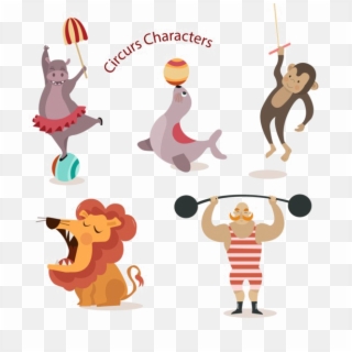 Circus Animals Png Photo - Circus Character Vector Clipart
