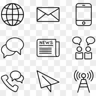 Communication - Hotel Facilities Icon Png Clipart