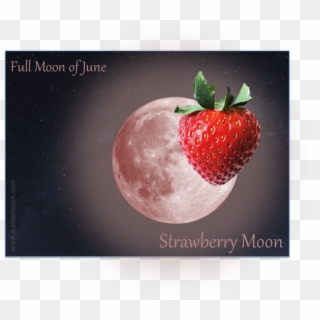 Full Moon In Sagittarius - Strawberry Full Moon Clipart