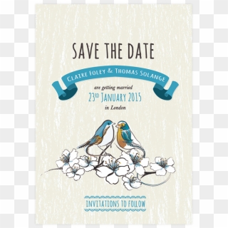 Save The Date - Poster Clipart