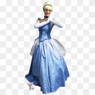 2017 Time Travel Costumes Cinderella Gown Dress Costume - Cosplay Princess Png Clipart