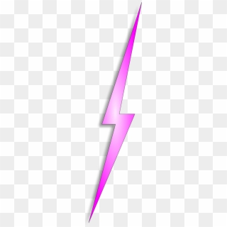Lightning Bolt Pink - Blue Lightning Bolt Clipart - Png Download