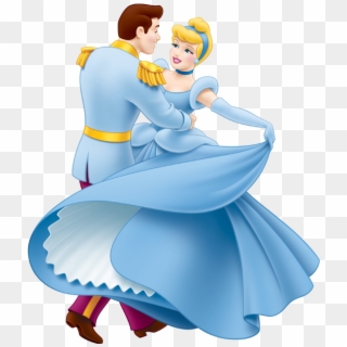 Cinderella Is Every Little Girls Favorite Princess - Disney Princess Cinderella And Prince Clipart