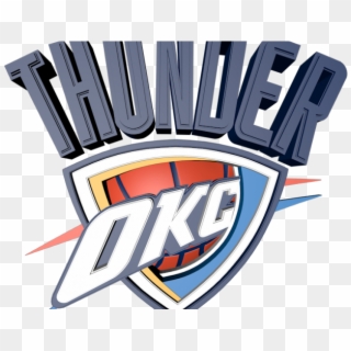 Oklahoma City Thunder Png Transparent Images - Okc Thunder Logo Clipart