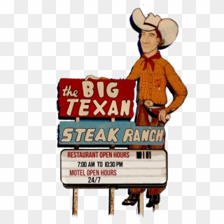 Header-cowboy - The Big Texan Steak Ranch Clipart