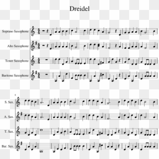 Seinfeld Theme For Sax Quartet Sheet Music Composed - Smell Like Teen Spirit Bass Clipart