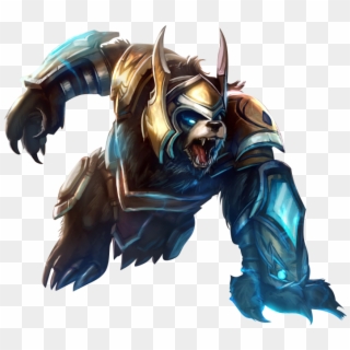 Thunder Lord Volibear Skin - League Of Legends Volibear Png Clipart