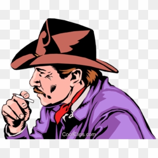 Free Png Download Smoking Cowboy Png Images Background - Cowboy Smoking Cartoon Clipart