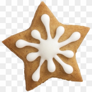 Gingerbread Blvd - Christmas Cookie Star Png Clipart