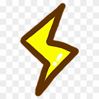 Lightning Cute Yellow Light Thunder Thunderstorm G7che - Thunder Cute Clipart