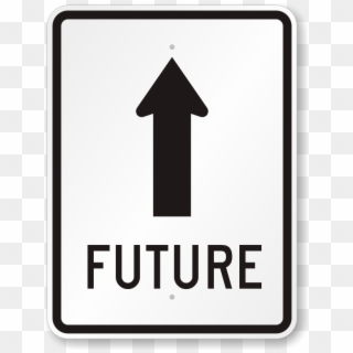 Bright Future Ahead Road Sign - Traffic Sign Clipart