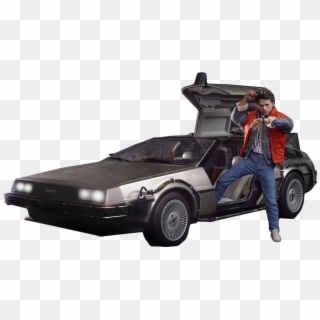 Free Png Download Delorean Marty Back To The Future - Back To The Future Transparent Clipart
