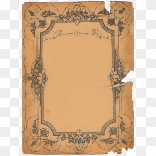 Vintage, Parchment, Paper, Background, Torn, Old, Art - Torn Antique Paper Png Clipart