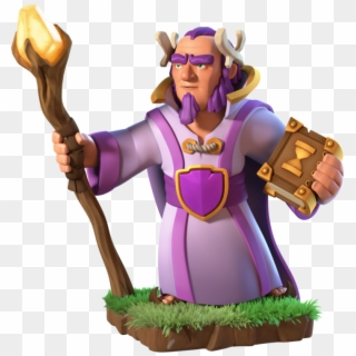 Clash Of Clans Clipart Wizard - Grand Gardien Clash Of Clan Png Transparent Png