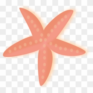 Coral Clipart Seashell - Starfish - Png Download