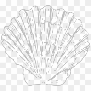 Image Transparent Seashell Clip Art At Clker Com Vector - Blue Seashell Png