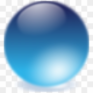 John Dee - Blue Glass Ball Png Clipart