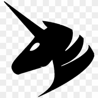 Unicorn Condom Logo - Black Unicorn Logo Png Clipart