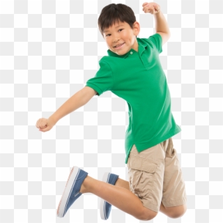 Kid's - Transparent Kids Jumping Clipart