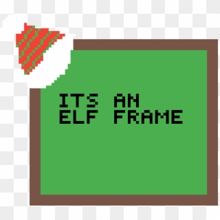 Picture Frame With Elf Hat - Mega Man Box Art Clipart