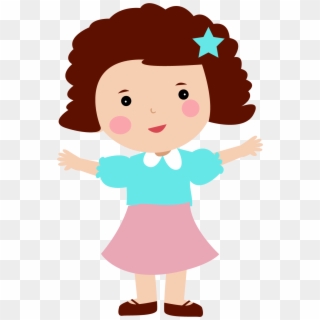 Share This Article - Clip Art Girl Cartoon Png Transparent Png
