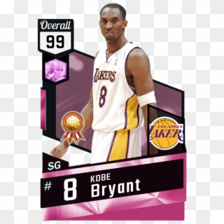 Kobe Bryant Myteam Pink Diamond Card - Pink Diamond Kobe 2k17 Clipart