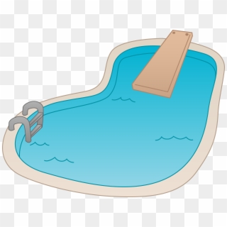 Kids Clipart Swimming Pool - Png Download