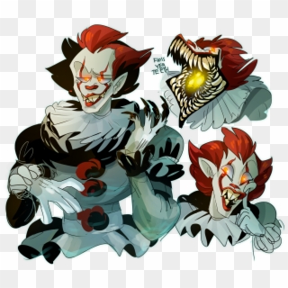 I Am Officially Starting The Conspiracy That Bill Skarsgård - Pennywise 2017 Fan Art Clipart