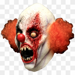 Halloween Mask New - Creepy Killer Clown Clipart