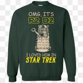 Image 443px Omg It's R2 D2 I Loved Him In Star Trek - Sweatshirt Clipart