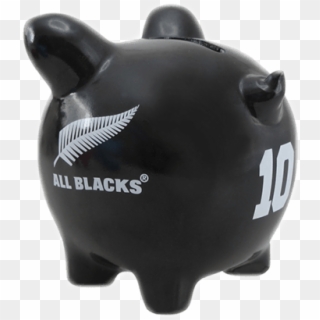 All Blacks Piggybank - All Blacks Clipart
