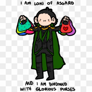 The Avengers Loki Avengers Loki Laufeyson I'll Add - Burdened With Glorious Purses Clipart