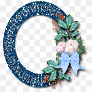 Scrapbook Frame Christmas Png Image - Floral Design Clipart