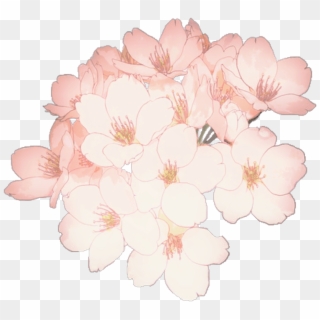 Anime Flowers Flower Aesthetic Tumblr Kpop Transparent - Anime Flowers Transparent Clipart