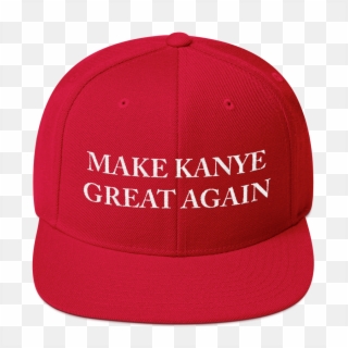 "make Kanye Great Again" Snapback Ii Cocky Clothing - Make Orwell Fiction Again Meaning Clipart