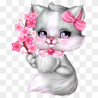 Kittysakura1 - Cartoon Clipart