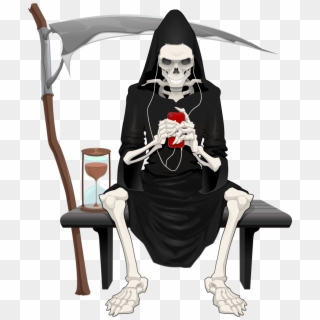 Death Png - Death Sitting On A Chair Clipart