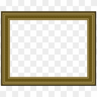 Picture Frame, Frame, Outline, Brown, Beads, Texture - Picture Frame Clipart