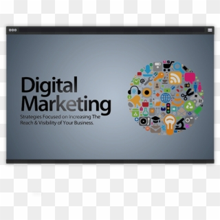 Epic Website Logo Design - Meaning Of Digital Marketing Clipart