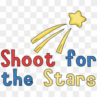 Shooting Stars Clip Art - Shoot For The Stars Clip Art - Png Download
