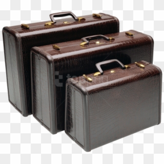 Free Png Download Leather Suitcasespicture Clipart - Briefcase Transparent Png