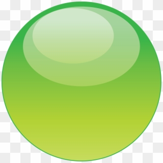 Yellow Orb Button Circle Round Png Image - Lingkaran Png Clipart
